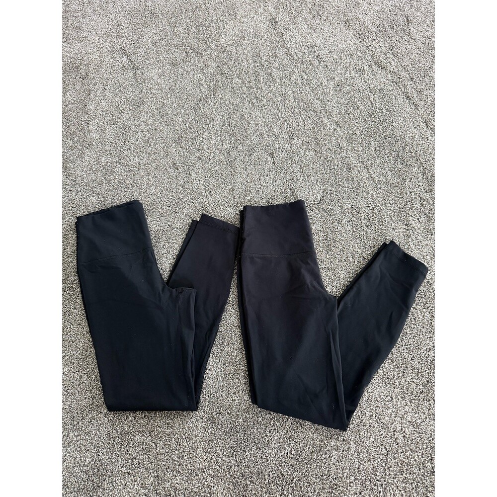90° Degree by Reflex Leggings Womens Size S Black High Waist Lot of 2